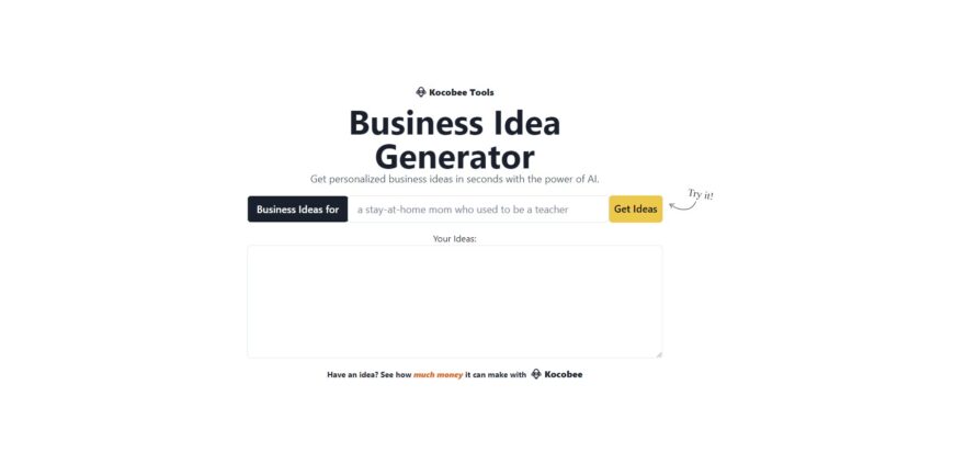 Business Idea Generator