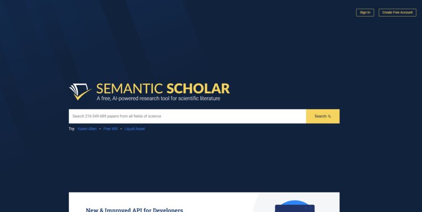 Semantic scholar